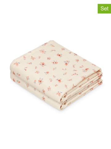 Cam Cam Copenhagen 2er-Set: Musselin-Spucktücher in Beige