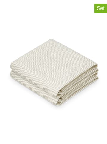 Cam Cam Copenhagen Muślinowe chusty (2 szt.) w kolorze kremowo-jasnobrązowym do odbijania