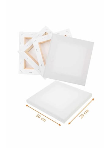 RE-FORM 5-delige set: canvassen wit