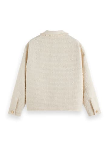 Scotch & Soda Kurtka koszulowa w kolorze kremowym