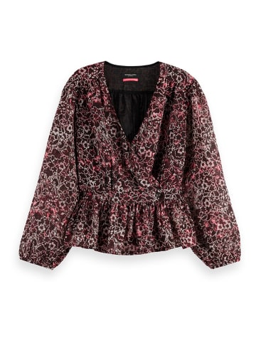 Scotch & Soda Bluse in Bordeaux