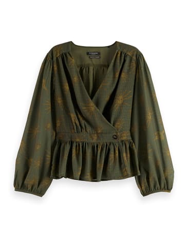Scotch & Soda Bluse in Khaki