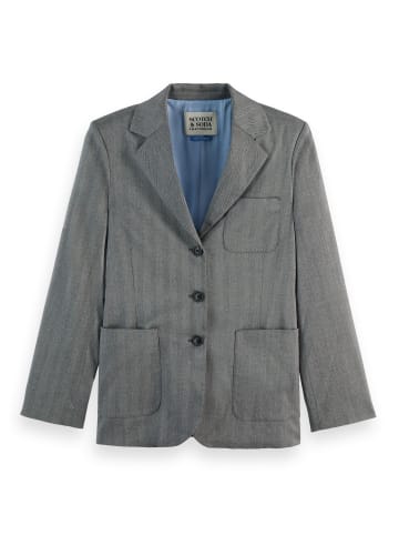 Scotch & Soda Blazer grijs
