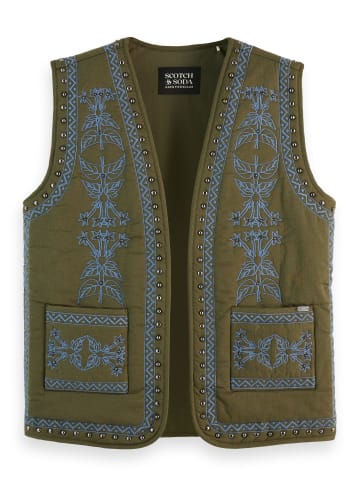 Scotch & Soda Kamizelka w kolorze khaki