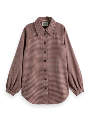 Scotch & Soda Bluzka w kolorze czarno-czerwonym