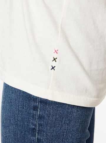 Scotch & Soda Koszulka w kolorze kremowym