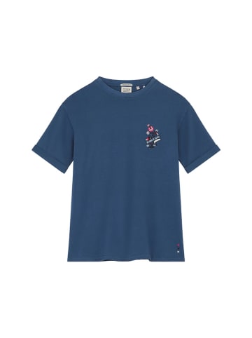 Scotch & Soda Koszulka w kolorze granatowym