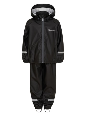 HULABALU 2tlg. Regenoutfit "Storm" in Schwarz