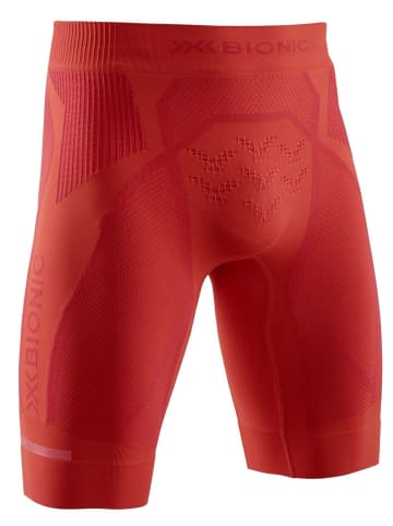 X-Bionic Szorty w kolorze czerwonym do biegania