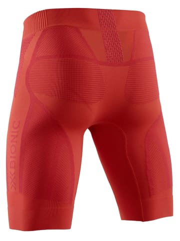 X-Bionic Szorty w kolorze czerwonym do biegania
