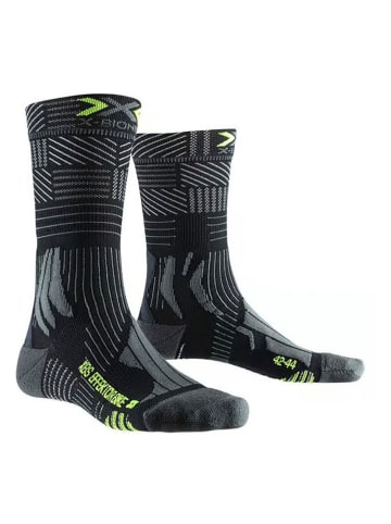 X-Bionic Fahrradsocken "Effektor" in Schwarz