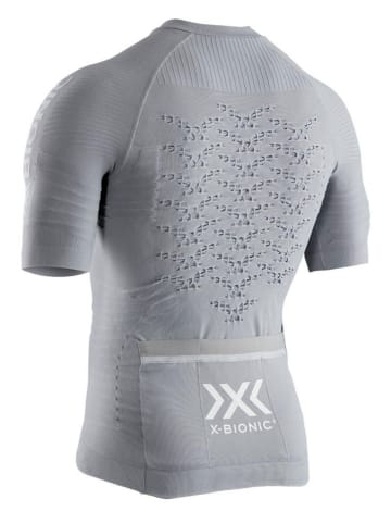 X-Bionic Koszulka kolarska w kolorze szarym