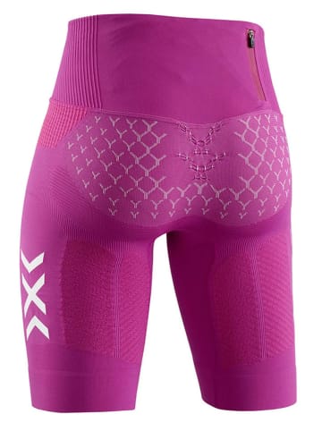 X-Bionic Szorty w kolorze fioletowym do biegania