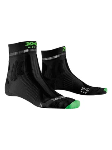 X-Socks Laufsocken "Trail Run Energy 4.0" in Schwarz/ Grün
