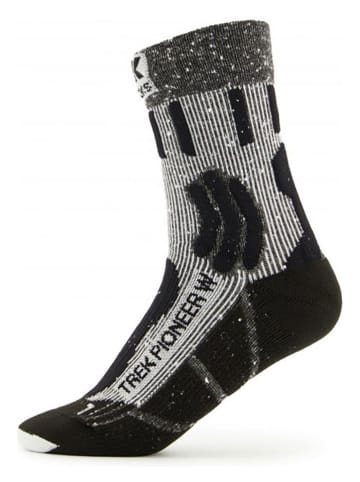 X-Socks Skarpety trekkingowe "Pioneer" w kolorze czarno-szarym