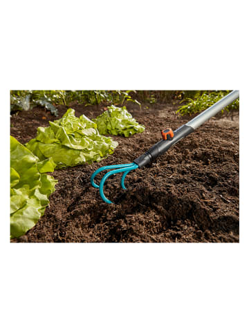 Gardena Grabki-pazurki "Combisystem" w kolorze turkusowym - szer. 9 cm