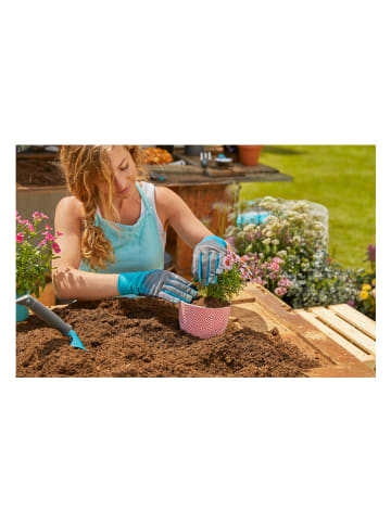 Gardena Gartenhandschuh in Türkis/ Grau - Größe L