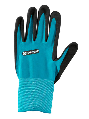 Gardena Gartenhandschuhe in Hellblau/ Schwarz