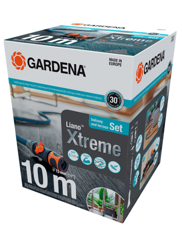 Gardena 4-częściowy zestaw "Liano Xtreme 1/2" w kolorze czarnym