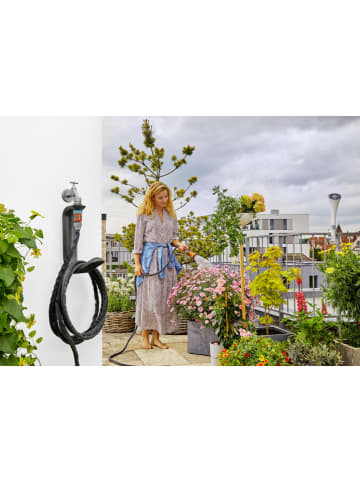 Gardena Uchwyt "TapFix" w kolorze czarnym na węże