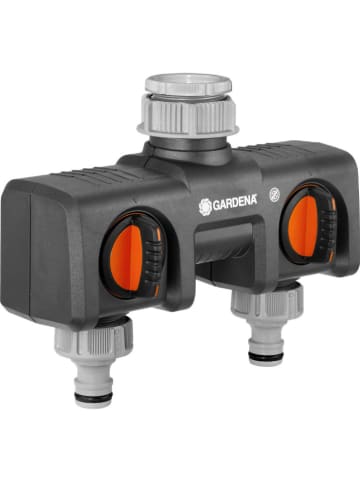 Gardena 2-weg-verdeler grijs