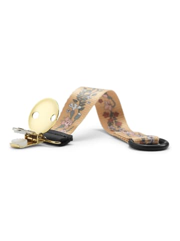 Elodie Details Schnullerkette "Golden Vintage Flower" in Gelb - ab Geburt
