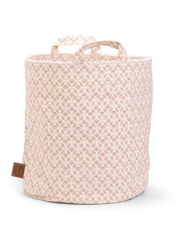 Elodie Details Kosz "StoreMyStuff" w kolorze jasnoróżowym - wys. 35 cm
