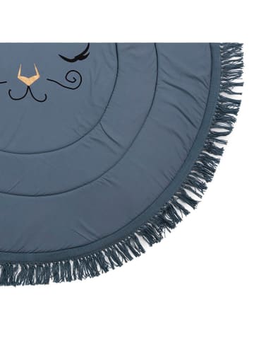 Elodie Details Koc "Tender Blue" w kolorze niebieskim ze wzorem do zabawy - Ø 120 cm