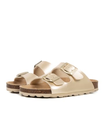 BABUNKERS Family Pantoletten in Gold