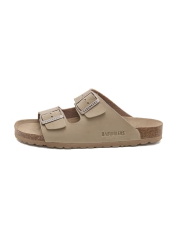 BABUNKERS Family Pantoletten in Beige