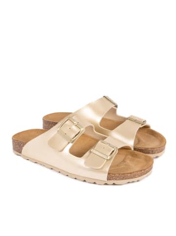 BABUNKERS Family Slippers goudkleurig