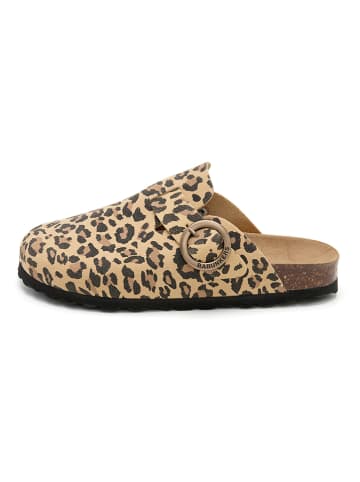 BABUNKERS Family Clogs beige/antraciet