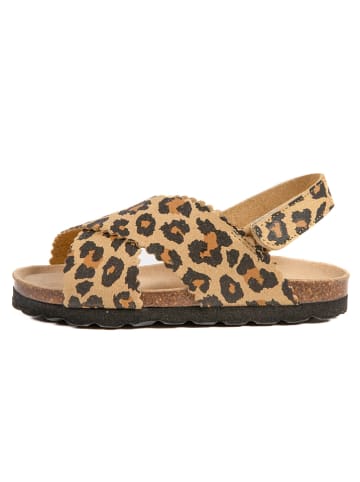 BABUNKERS Family Sandalen in Beige/ Braun