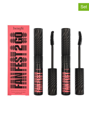 Benefit Tusze do rzęs (2 szt.) "Fan Fest 2 Go" - 2x 8,5 g