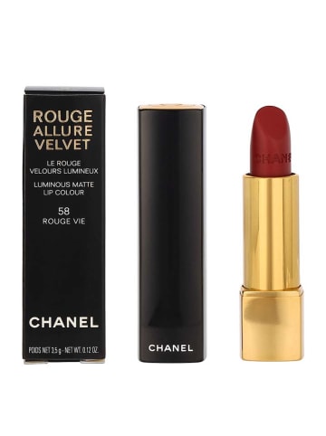 Chanel Lippenstift "Rouge Allure Velvet Luminous Matte - #58 Rouge Vie", 3,5 g