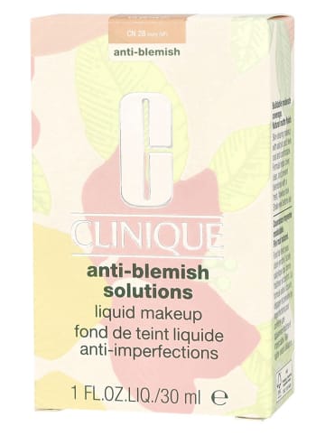 Clinique Podkład "Anti-Blemish Solutions - CN28 Fresh Ivory" - 30 ml