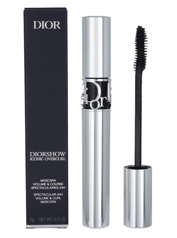 Christian Dior Tusz do rzęs "Diorshow Iconic Overcurl Volume - #090 Black" - 6 g