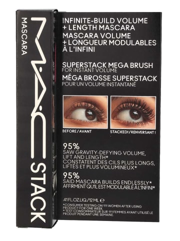 MAC Mascara "Macro - Black", 12 ml
