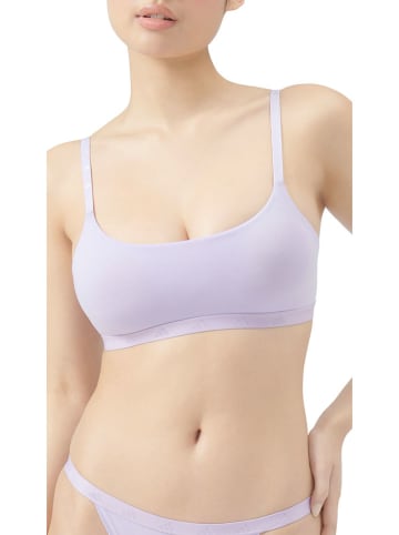 adidas Biustonosz sportowy w kolorze fioletowym