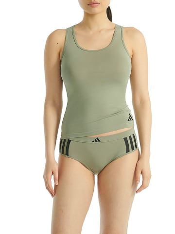 adidas Pełne figi w kolorze zielonym