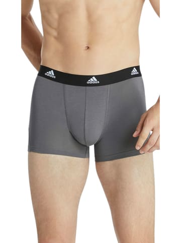 adidas 3er-Set: Boxershorts in Grau/ Pink/ Schwarz