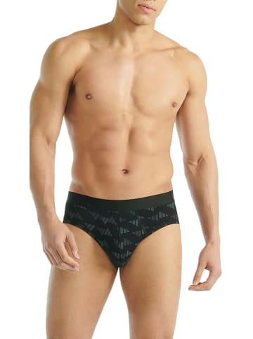 adidas 3er-Set: Slips in Türkis/ Schwarz