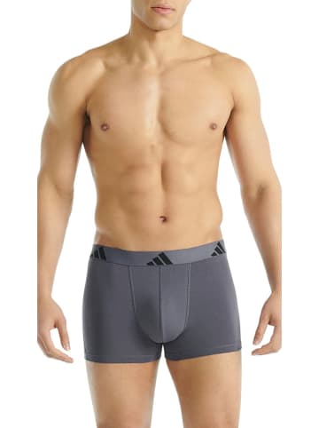 adidas 3-delige set: boxershorts donkerblauw/zwart/crème