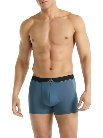 adidas 3er-Set: Boxershorts in Khaki/ Schwarz/ Blau