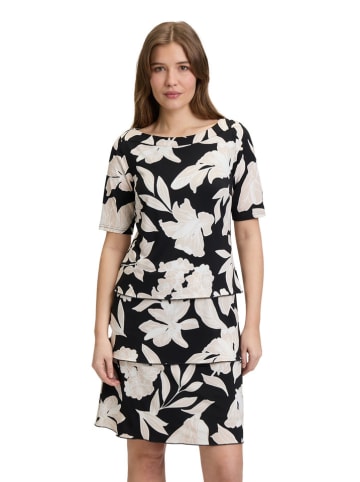 Betty Barclay Kleid in Schwarz/ Creme