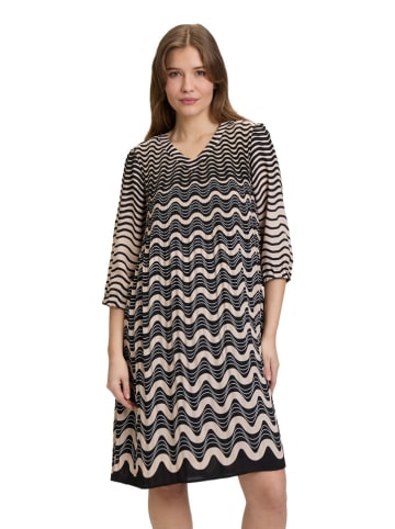 Betty Barclay Kleid in Schwarz/ Beige