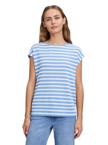BETTY & CO Shirt in Hellblau/ Weiß