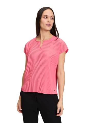 BETTY & CO Plisseeshirt roze