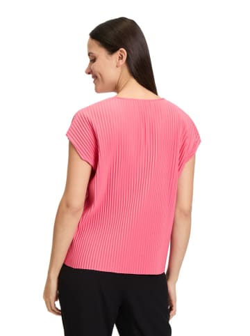 BETTY & CO Plisseeshirt roze