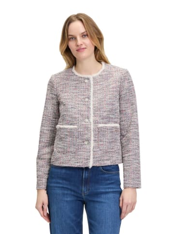 BETTY & CO Blazer in Schwarz/ Lila